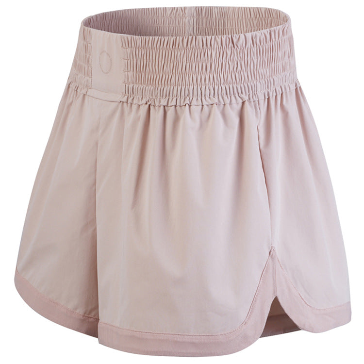 Women Yoga Sports Shorts Loose Running Yoga Culottes