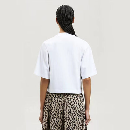 Palm Angle T Shirts Portrait Printing Bottoming Shirt