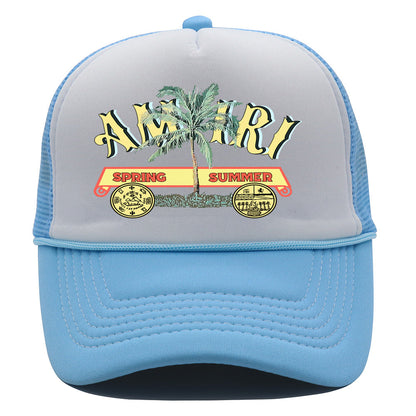 Amiri Hat Truck Cap Baseball Cap Alphabet Printed Cap