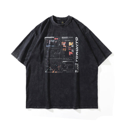 Men's T-Shirt Loose Short-Sleeved T-shirt