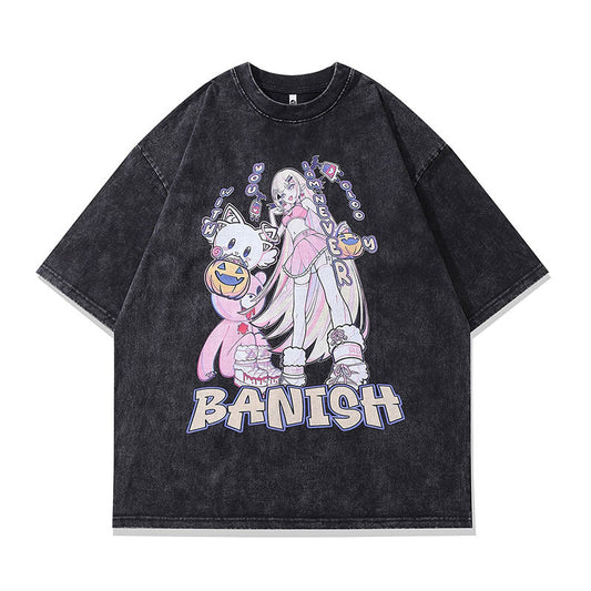 Men's T-Shirt Short-Sleeved T-shirt for Men and Women