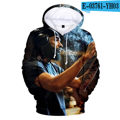 Nipsey Hussle Hoodie Digital 3D Printing