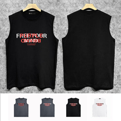 Purple Brand Tank T Shirts Sleeveless T-shirt Vest
