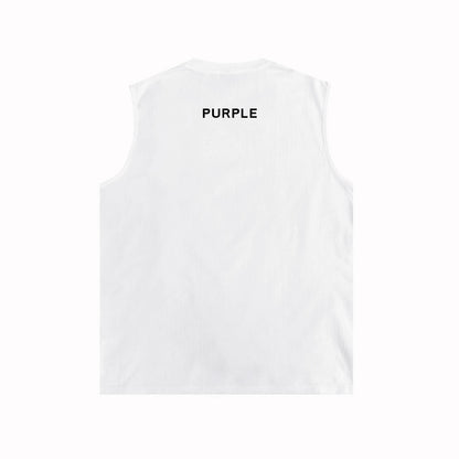 Purple Brand Tank T Shirts Sleeveless T-shirt Vest