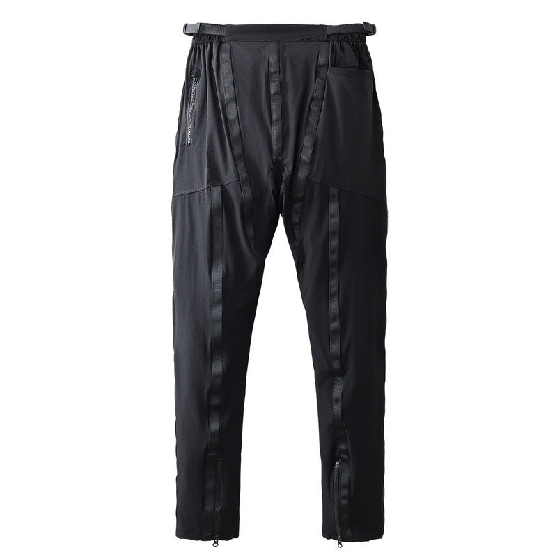 Cargo Pants Overalls Zipper Casual
