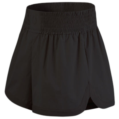 Women Yoga Sports Shorts Training Running Fake Two-Piece Quick-Drying