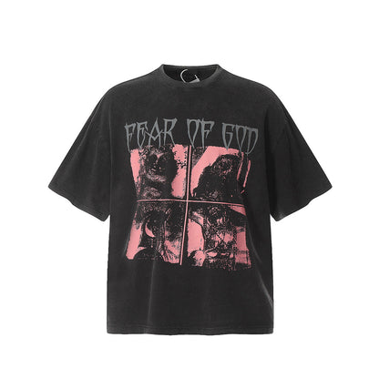 Unisex T-Shirts FOG Vintage Loose T-Shirts