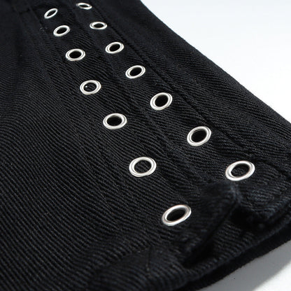Men Jeans Workwear Loose Cool Pocket Design