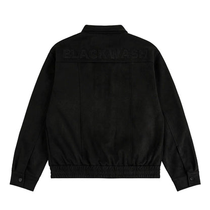 Men Jacket Coat Autumn and Winter Bomber Jacket Men's Ins Loose Long Sleeve Lapel Casual Jacket