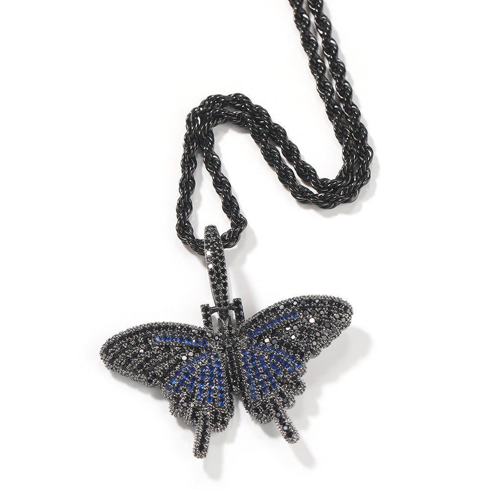 Jewelry mini butterfly pendant necklaceNecklaces Crosses Spectrum Necklaces Animal