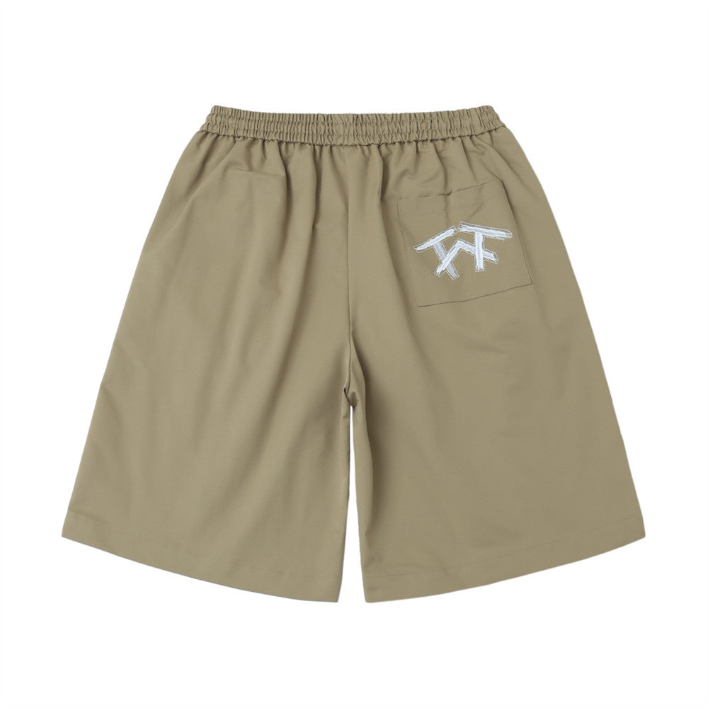 Men Shorts Embroidery Summer Loose and Simple Sports