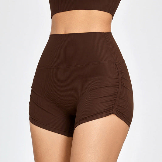Women Yoga Sports Shorts Tight Fitness Shorts Quick-Drying Workout Clothes