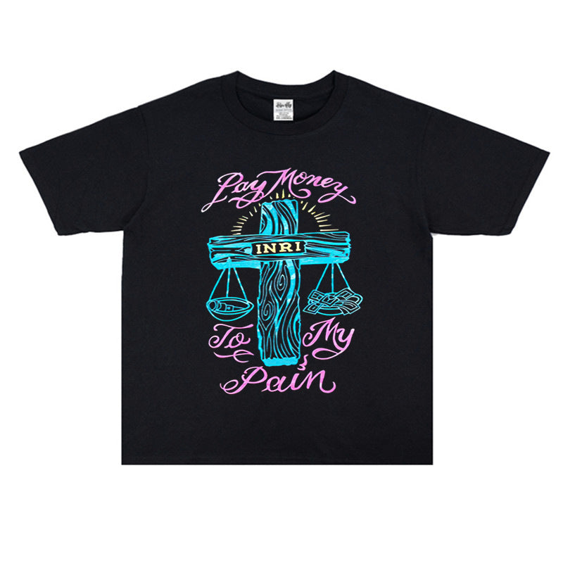 Rock Star T Shirt PTP Band Pay Money to My Pain Personalized Printed Loose Version T-shirt