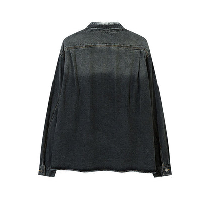 Unisex Vintage Shirt Jacket Men's Autumn Jacket
