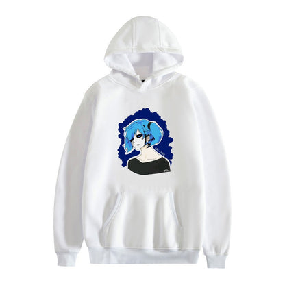 Sally Face Hoodie Sally Face Character Print Casual