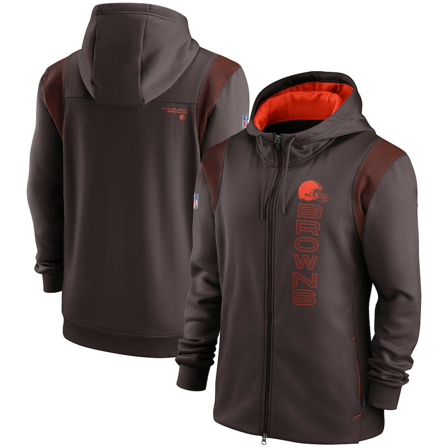 NFL Hoodie NFL Football Jacket Men's Cardigan Zip Hoodie