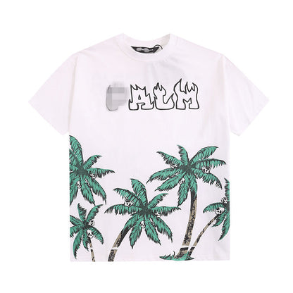 Palm Angle T Shirts Palm Print Short Sleeve