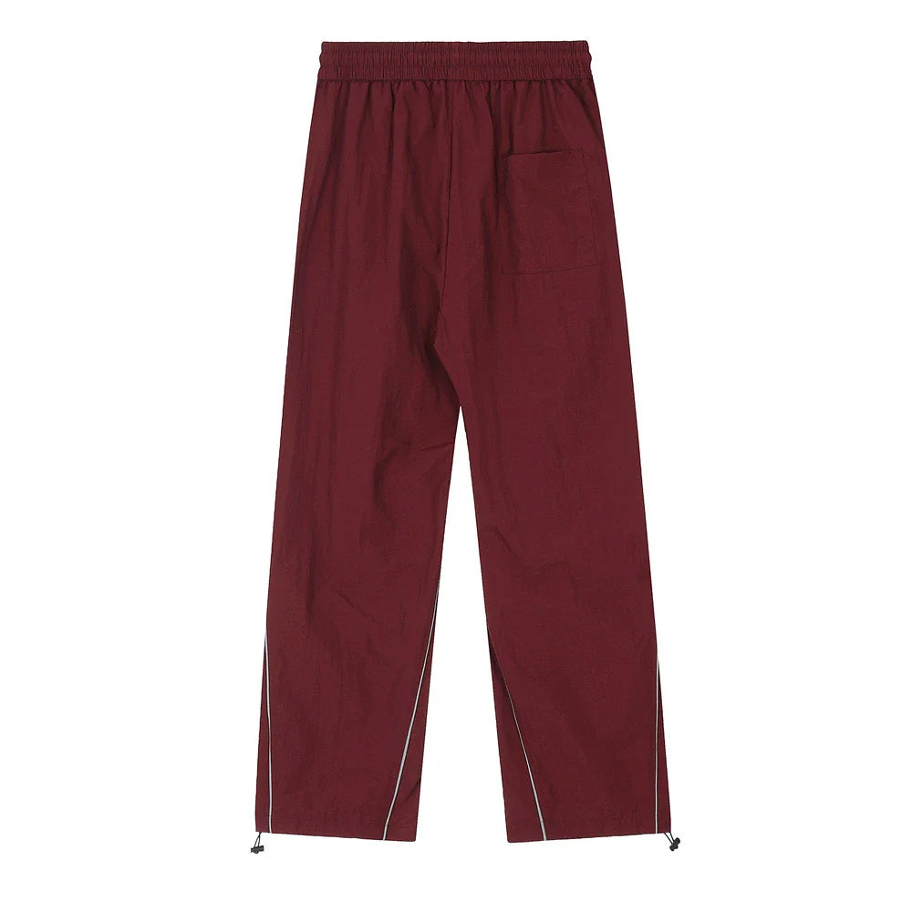 Men Sweatpants Casual Trousers Men's Quick-Drying Loose Outdoor Sports Straight Pants
