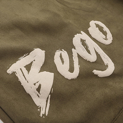 Men Shorts Suede Casual Loose Sports