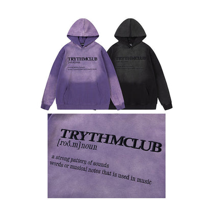 Men Hoodie Old Casual Hooded Sweater Men and Women Oversize Couple's Tops