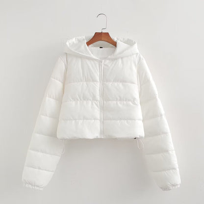 Women Cotton Coat Simple down Jacket