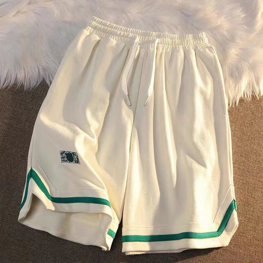 Men Beach Shorts Basketball Shorts Summer Loose Leisure Sports