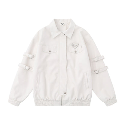 Men Jacket Coat Biker's Leather Jacket Men Spring Autumn Vibe