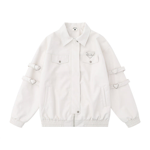 Men Jacket Coat Biker's Leather Jacket Men Spring Autumn Vibe