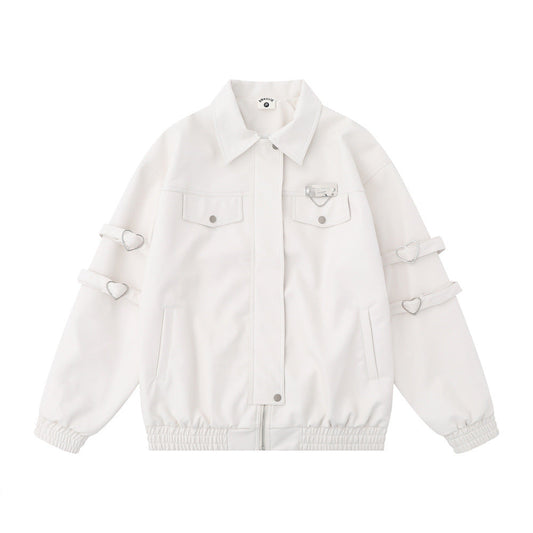 Men Jacket Coat Biker's Leather Jacket Men Spring Autumn Vibe