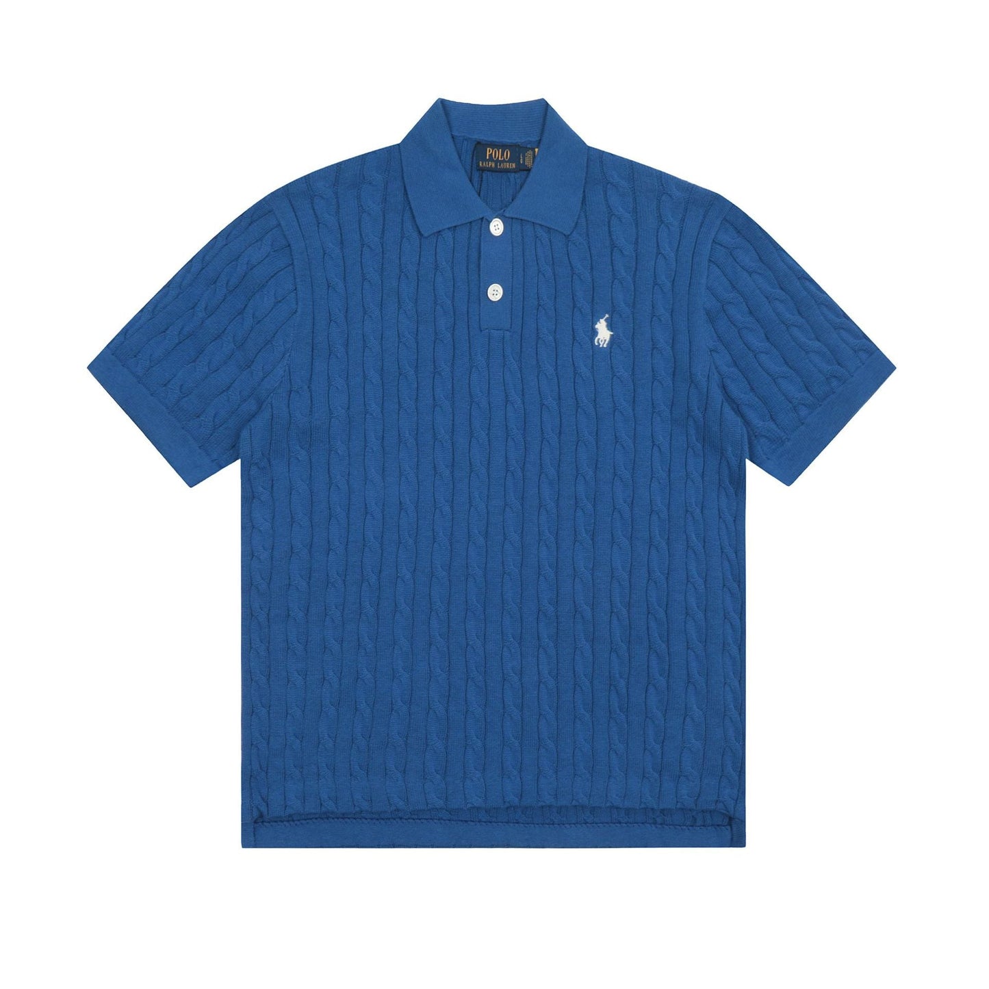 Ralph Lauren Knitted sweaters Ralph Lauren Knitted Short Sleeved Shirt POLO Lapel Knitted Short Sleeve Small Twist Lapel T-Shirt