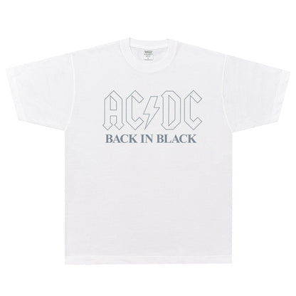 Rock Star T Shirt T-shirt Rock Band American Simple Loose Trendy Men's Short Sleeve
