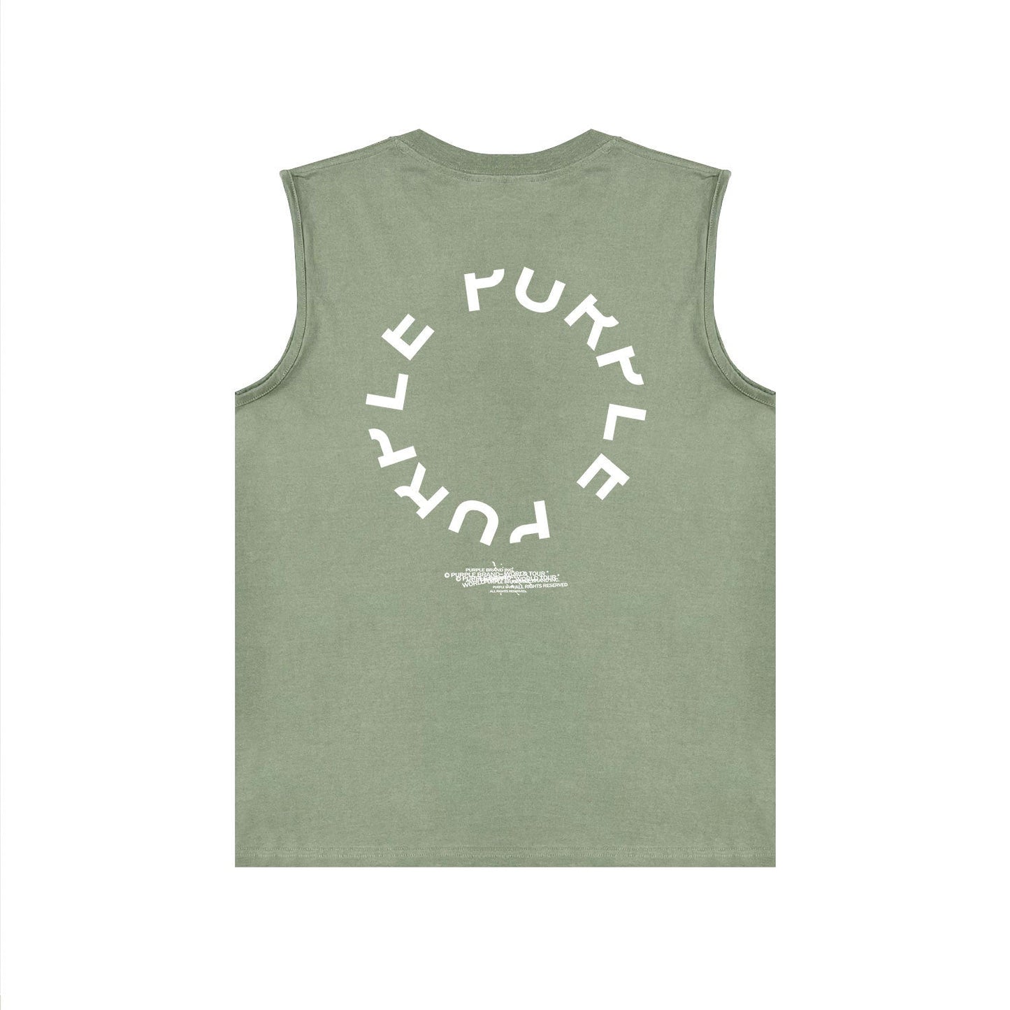 Purple Brand Tank T Shirts Sleeveless T-shirt Vest