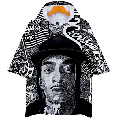 Nipsey Hussle T Shirts 3D Printed Hood T-shirt