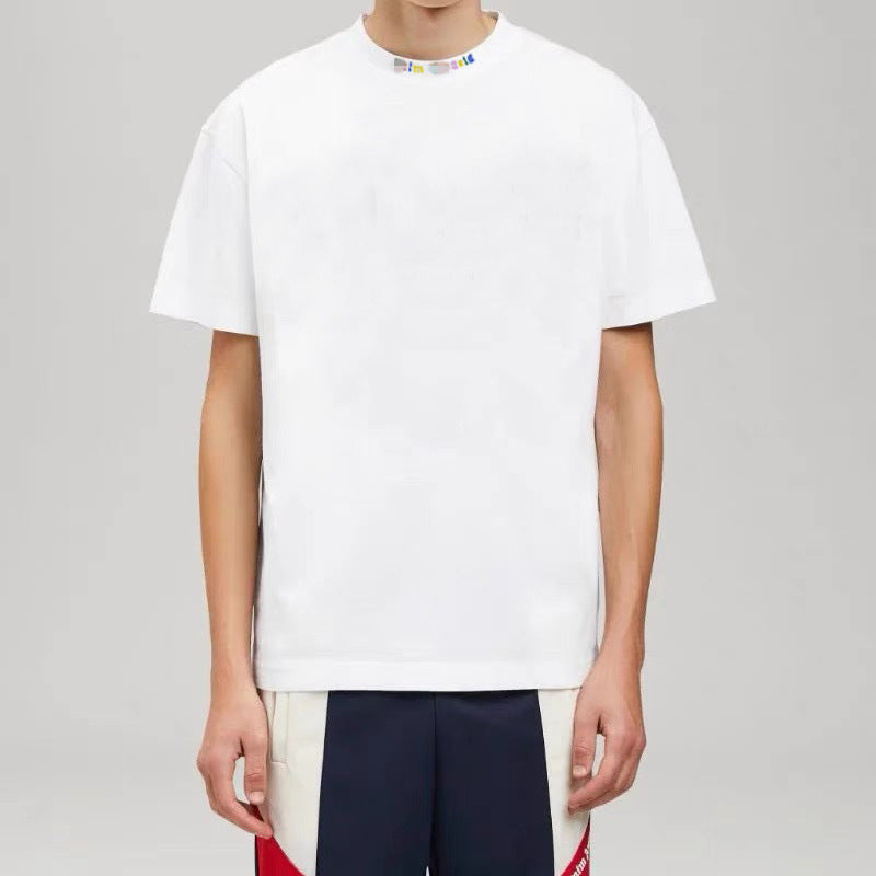 Palm Angle T Shirts Colorful Foam Logo Printing
