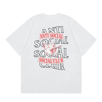 ANTI SOCIAL CLUB T-Shirt Print Casual
