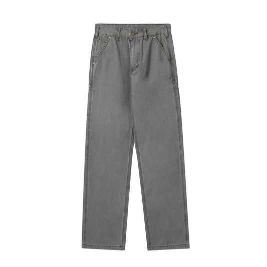 Men Jeans Old Casual Loose