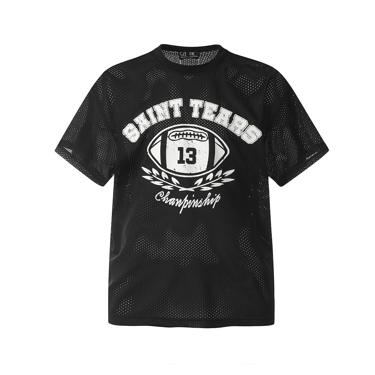 Unisex T-Shirts Saint Michael Mesh Basketball Suit Breathable Quick-Drying T-Shirt