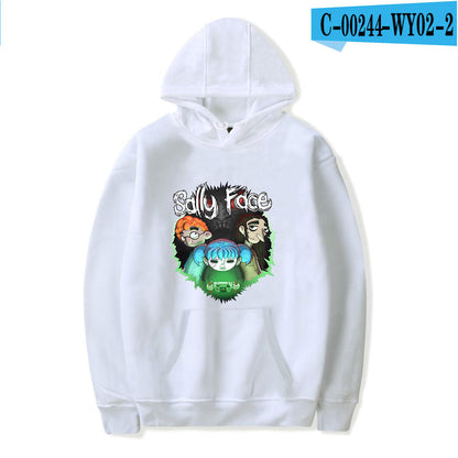 Sally Face Hoodie Game Character Printing Fashion Personality