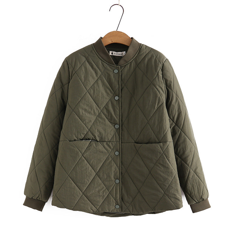 Women Cotton Coat Versatile Oversized Loose Coat
