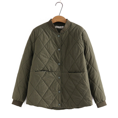 Women Cotton Coat Versatile Oversized Loose Coat