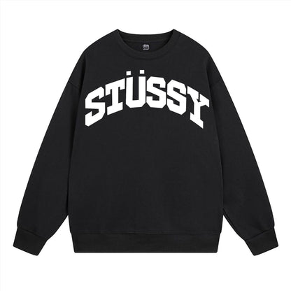 Stussy Sweatshirts Crew Neck Fleece Sweater