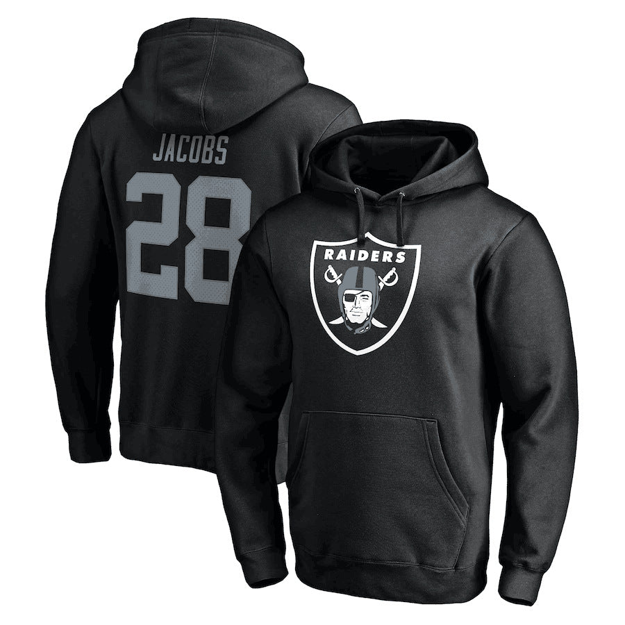 NFL Hoodie Sweater Men's NFL Raiders American Football Suit