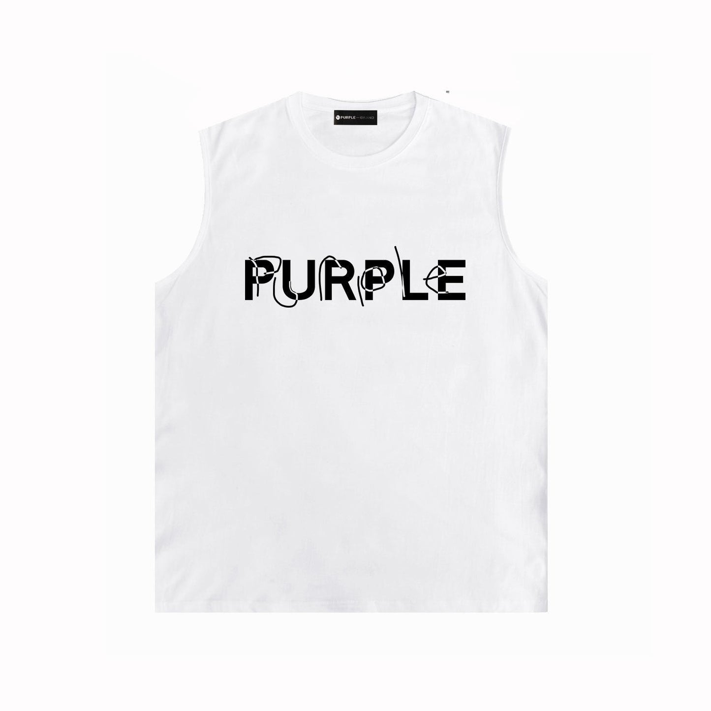 Purple Brand Tank T Shirts Sleeveless T-shirt Vest