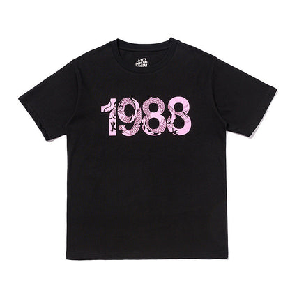Anti Social Club T Shirt Men's and Women's Loose Large Size Short Sleeve T-shirt Batch