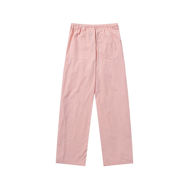 Cargo Pants Summer Solid Color Multi-Pocket Cargo Pants Unisex