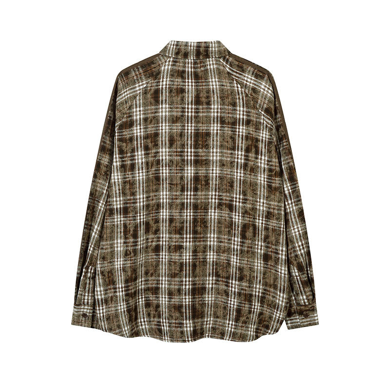 Unisex Vintage Shirt Men's Jacket