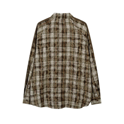 Unisex Vintage Shirt Men's Jacket