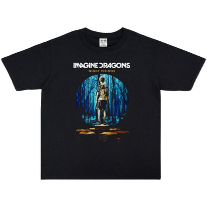 Rock Star T Shirt Dream Dragon Band Dream Dragon Mystery Band Printed T-shirt