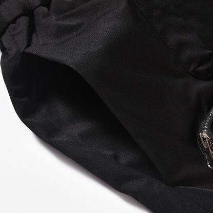 Men Shorts Multi-Pocket Workwear Shorts Loose Sports