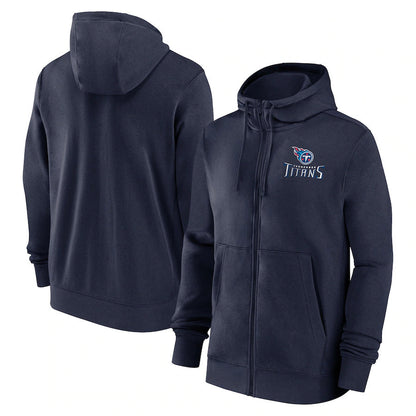 NFL Hoodie Autumn Cardigan Zip Hoodie Casual Sports NFL